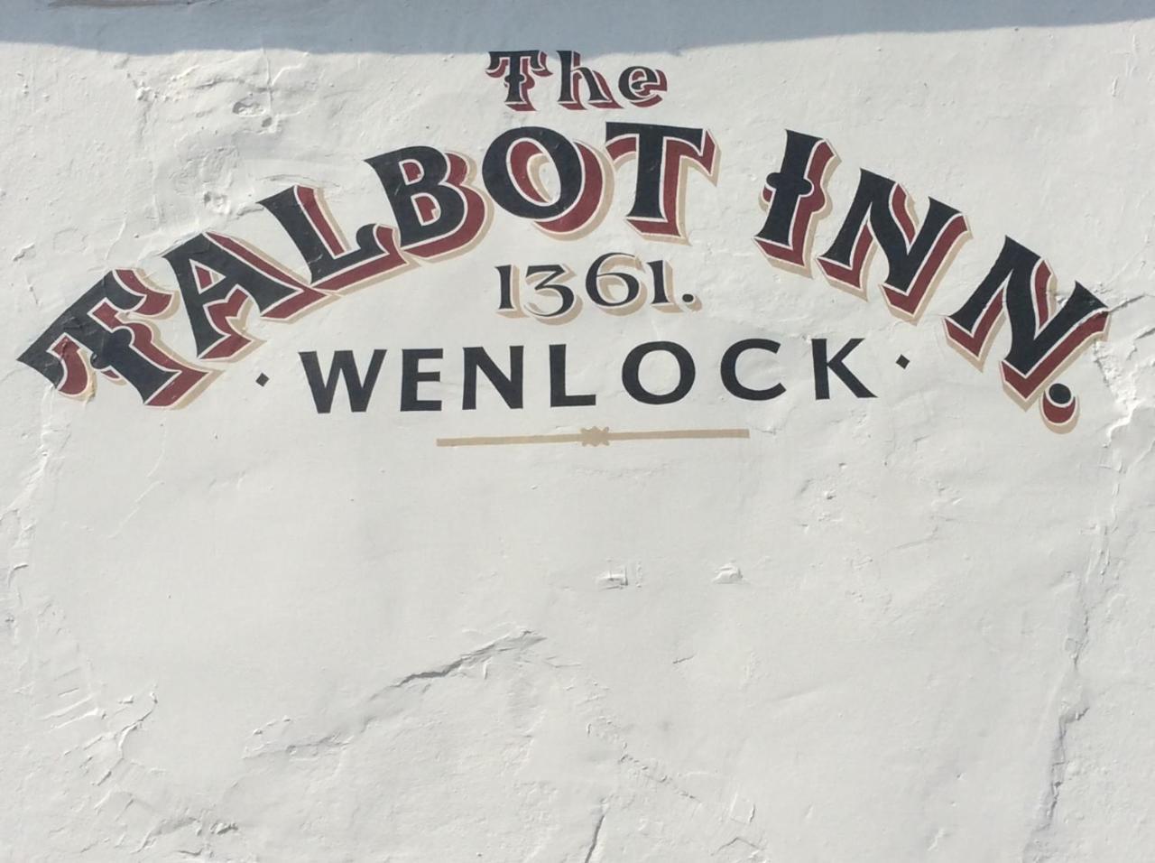 The Talbot Inn Much Wenlock Εξωτερικό φωτογραφία